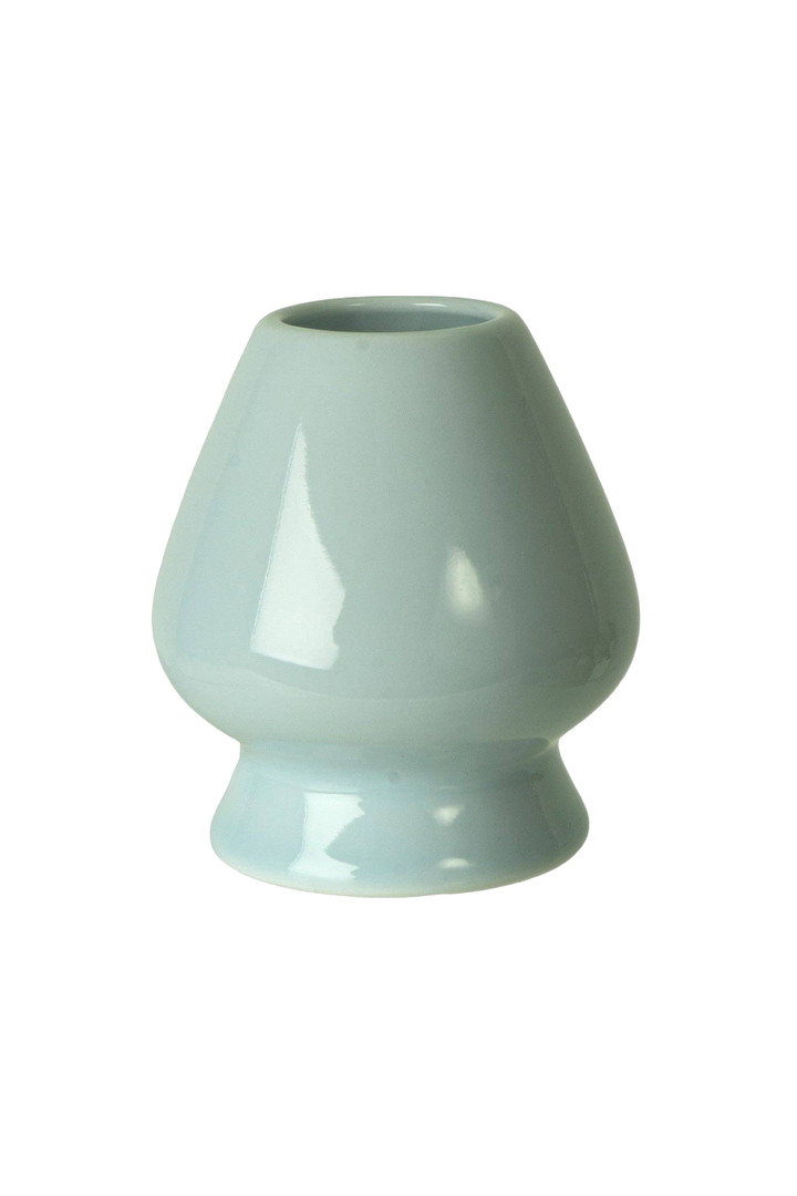3" Matcha Whisk Stand – Porcelain Light Blue
