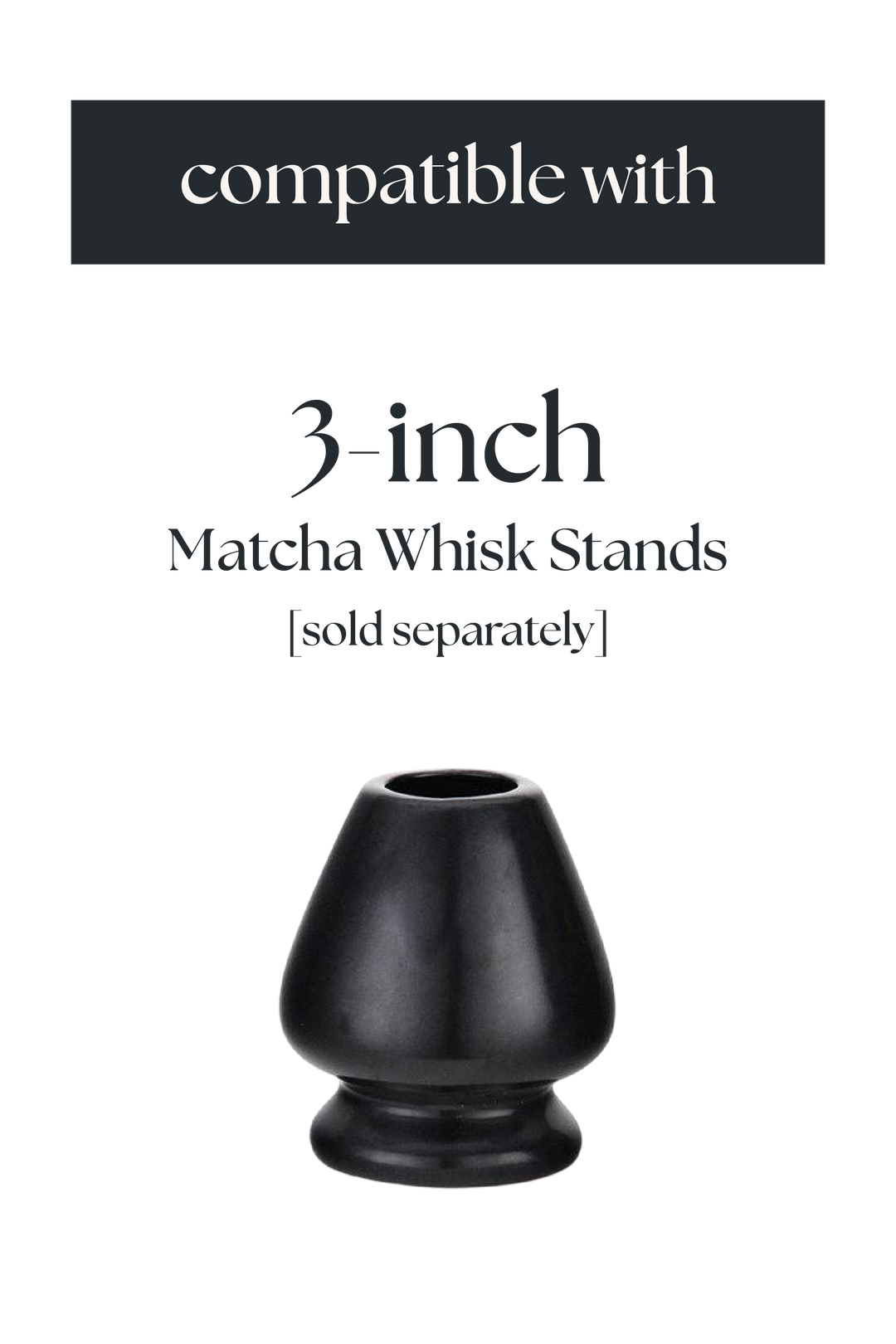 Matcha Whisk (Chasen) – 100-Prong Bamboo (4")