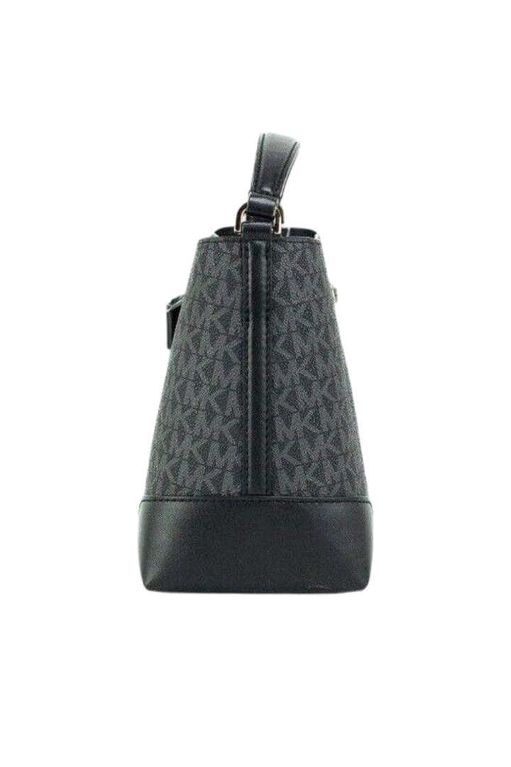 Michael Kors Mercer Small Drawstring Bucket Bag – Signature Print, Crossbody Style