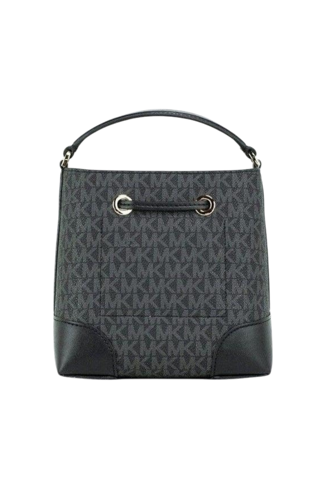 Michael Kors Mercer Small Drawstring Bucket Bag – Signature Print, Crossbody Style