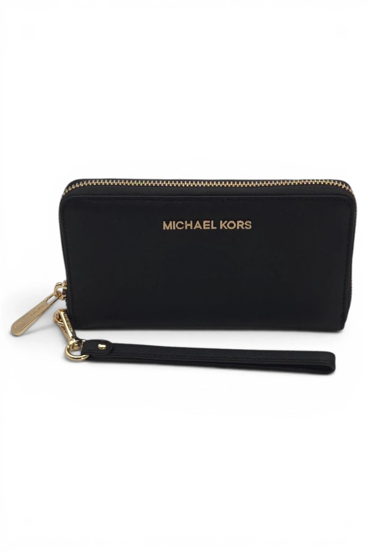 Michael Kors Jet Set Travel Large Smartphone Wristlet Case – Black