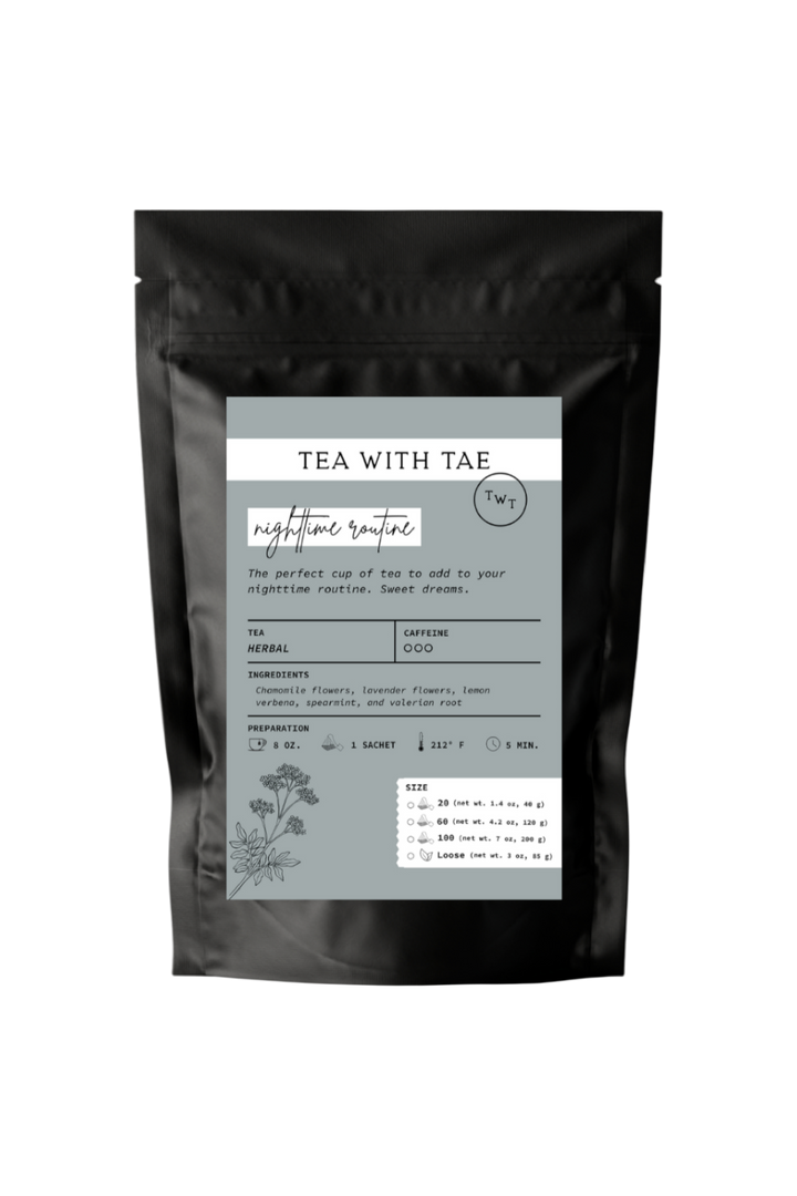 Nighttime Routine Herbal Tea Pouch