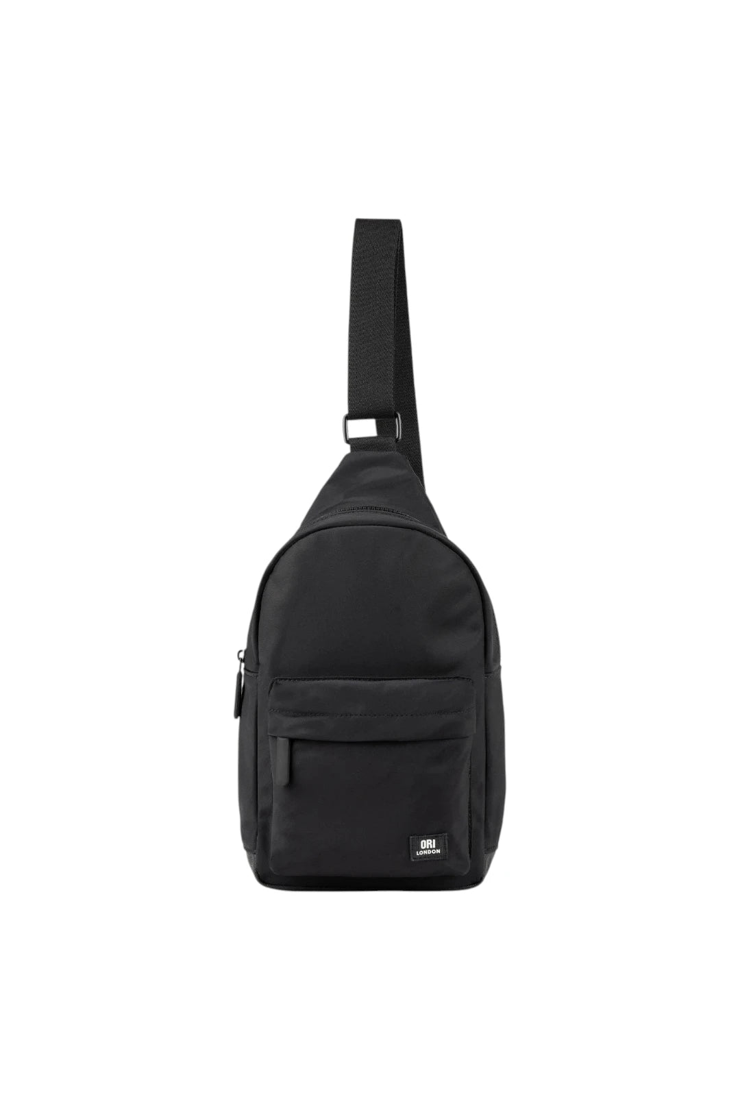 ORI LONDON All Black Willesden Sling Bag in Black