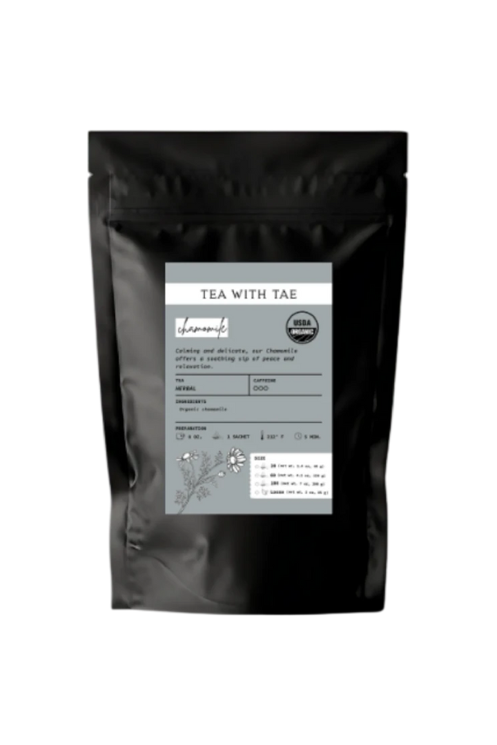 Organic Chamomile Herbal Tea Pouch