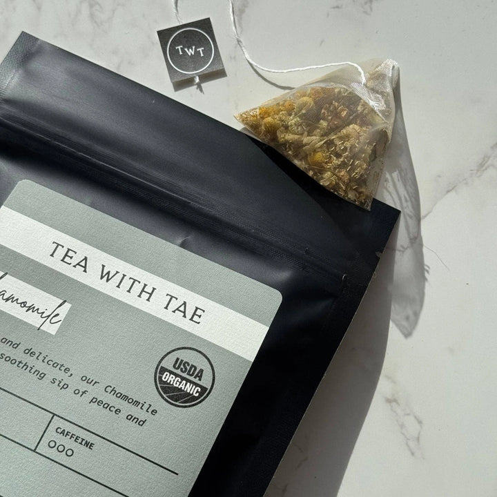 Organic Chamomile Herbal Tea Pouch