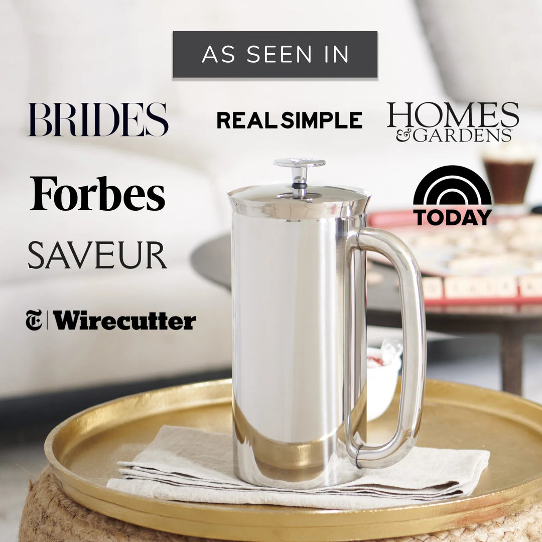 P7 Stainless Steel French Press Coffee Maker
