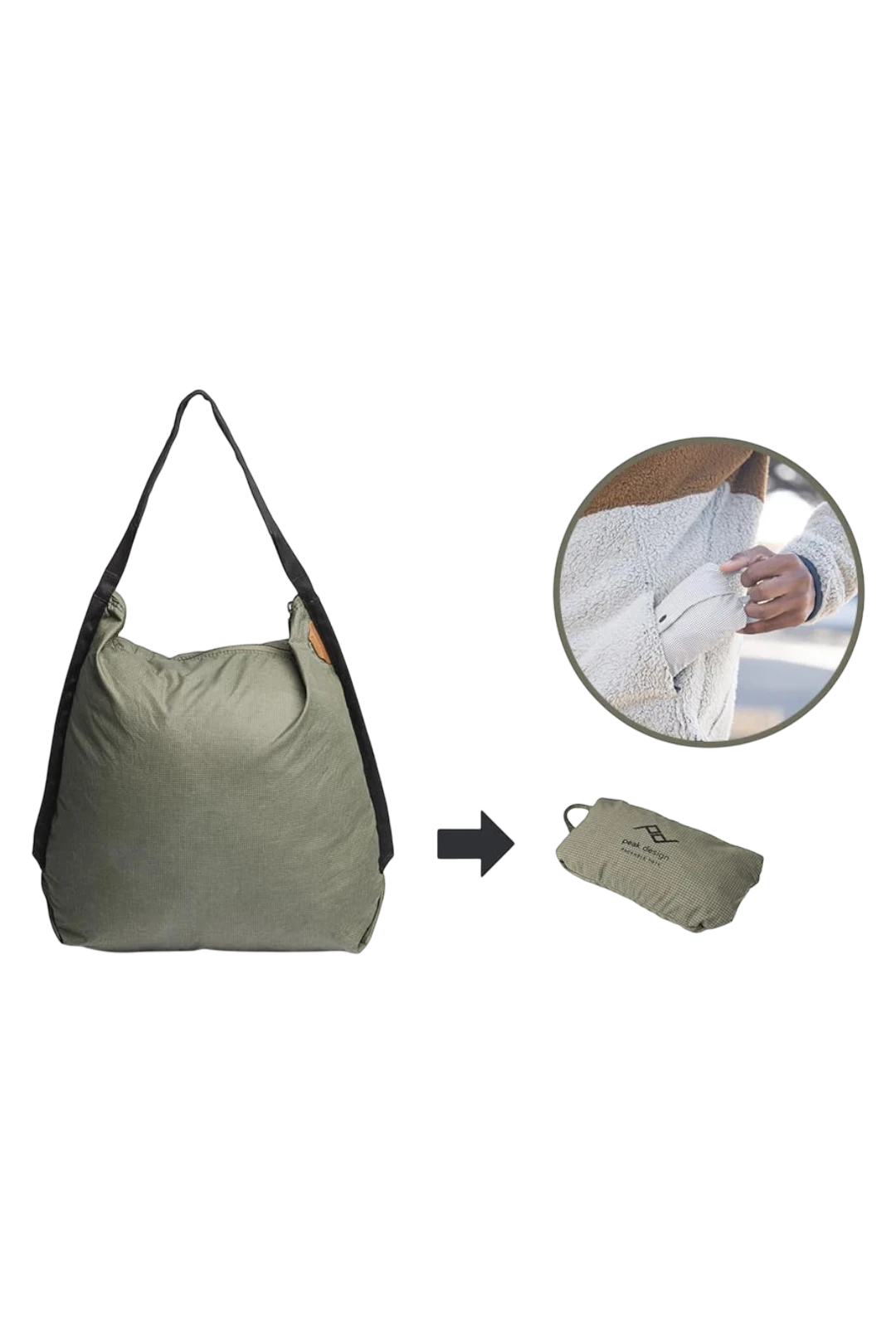 Peak Design Packable Tote - Sage