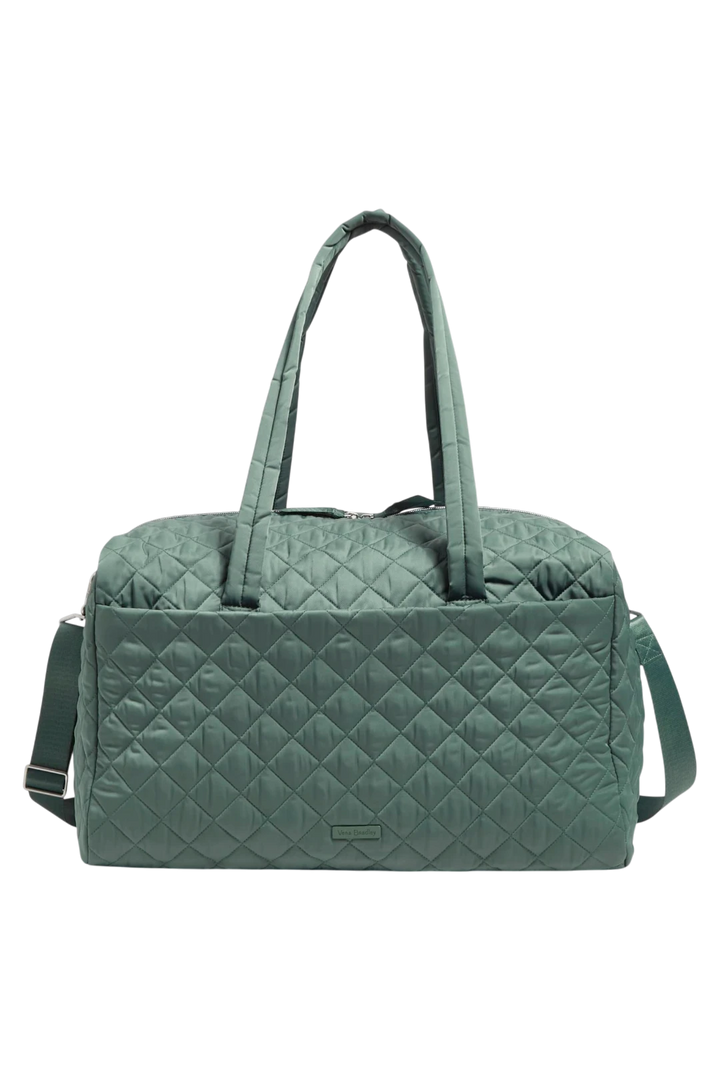 Vera Bradley Performance Twill Large Travel Duffle Bag – Olive Leaf