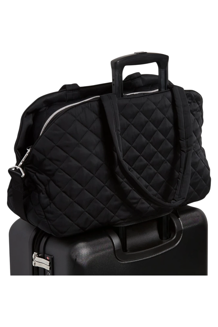 Vera Bradley Performance Twill Weekender Travel Bag – Black