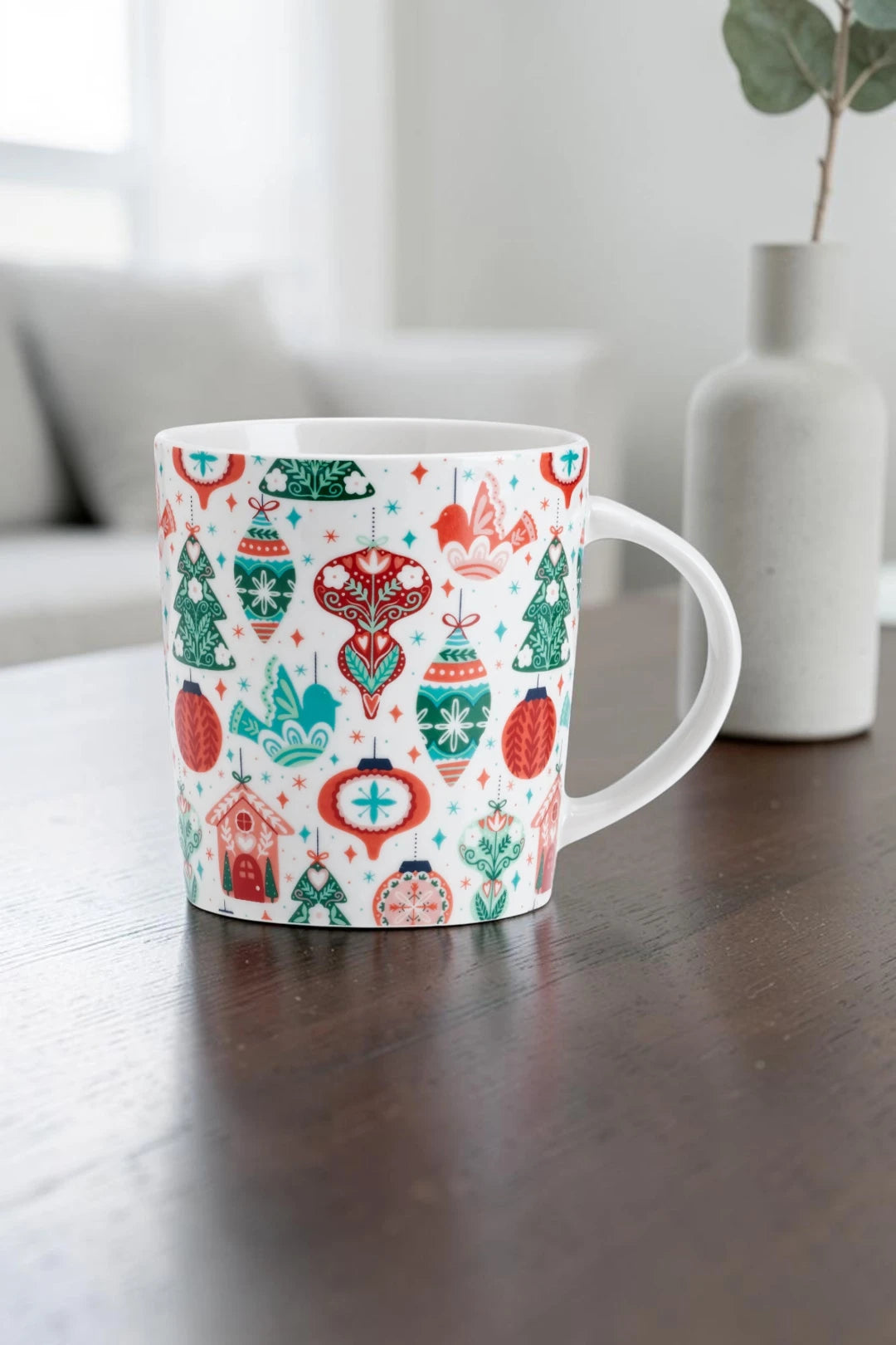 Pfaltzgraff Holiday Ornaments 18oz Porcelain Mug