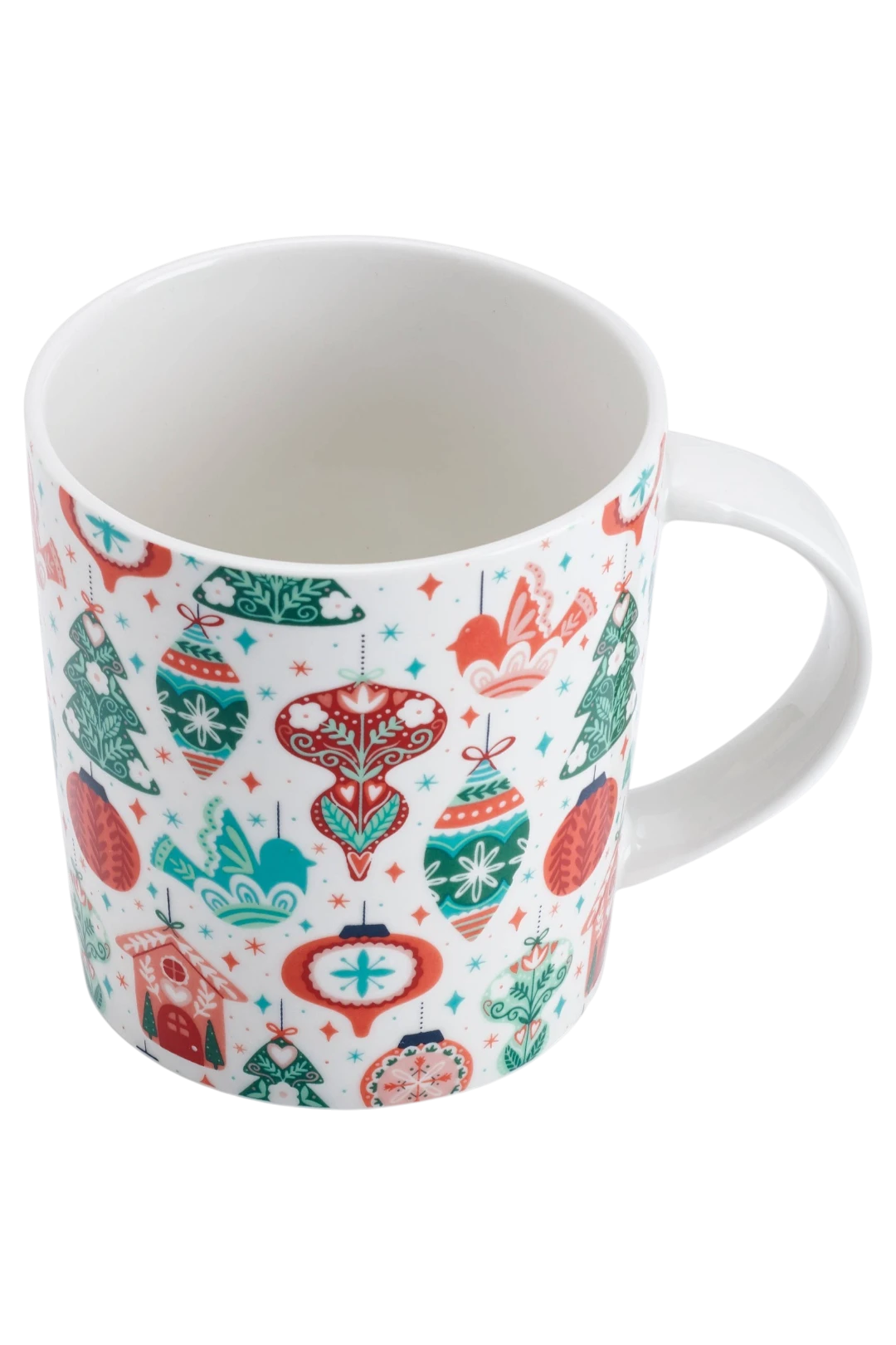 Pfaltzgraff Holiday Ornaments 18oz Porcelain Mug