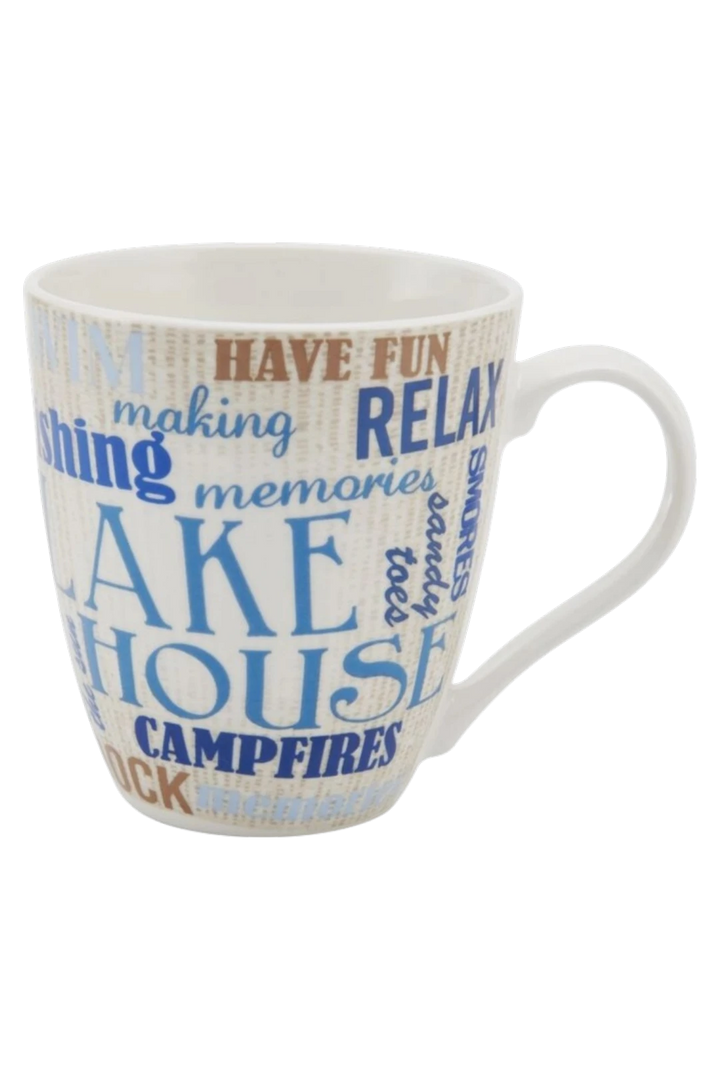 Pfaltzgraff Lake House 18oz Porcelain Mug