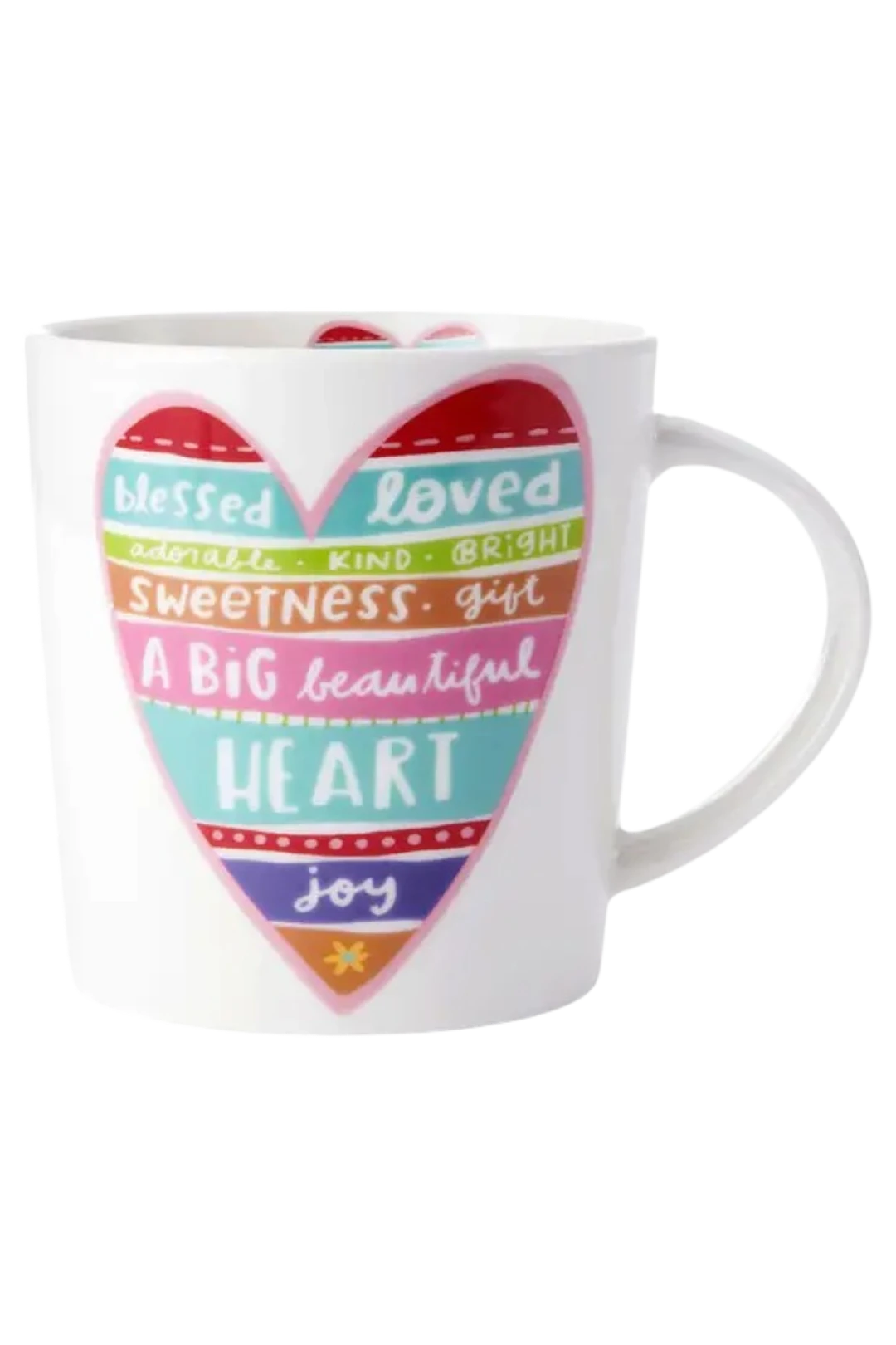 Pfaltzgraff “Big Heart” Sentiment 18oz Porcelain Mug