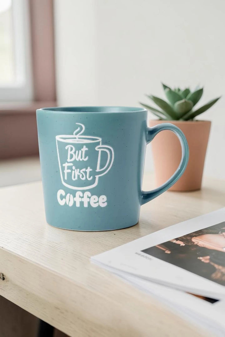 Pfaltzgraff “But First, Coffee” 16oz Stoneware Mug