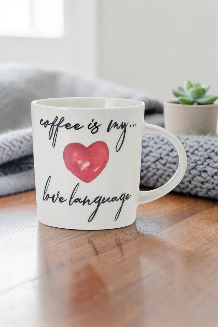 Pfaltzgraff “Coffee Is My Love Language” 18oz Porcelain Mug