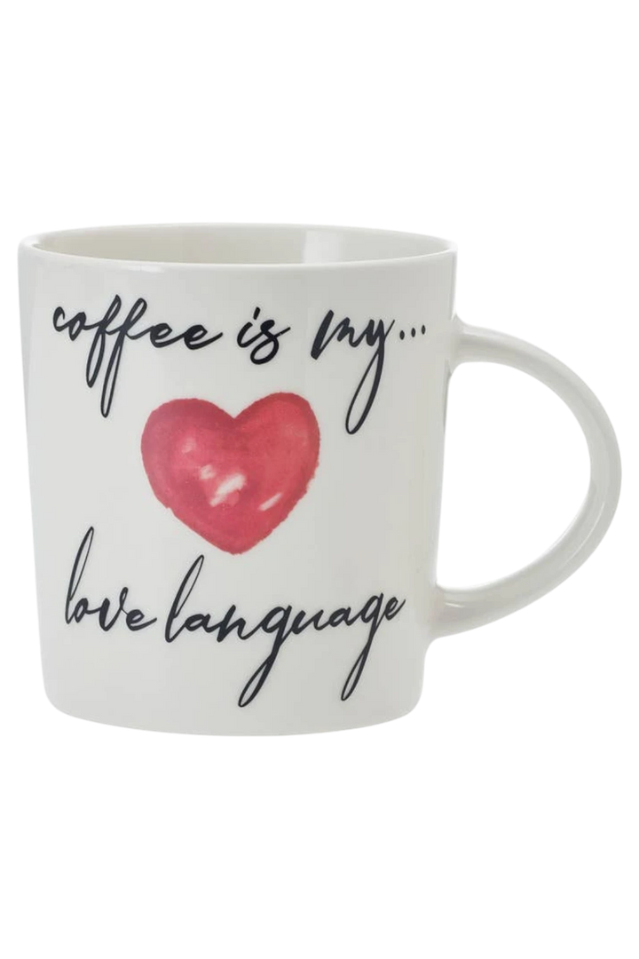 Pfaltzgraff “Coffee Is My Love Language” 18oz Porcelain Mug
