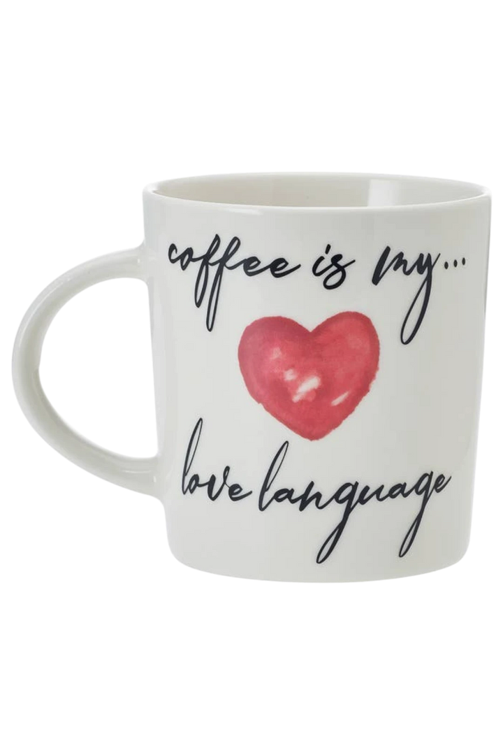 Pfaltzgraff “Coffee Is My Love Language” 18oz Porcelain Mug