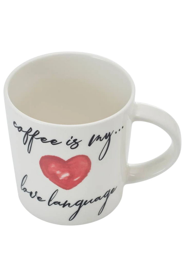 Pfaltzgraff “Coffee Is My Love Language” 18oz Porcelain Mug