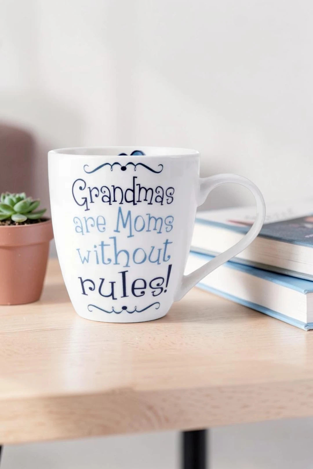 Pfaltzgraff “Grandmas Are Moms Without Rules” 18oz Mug