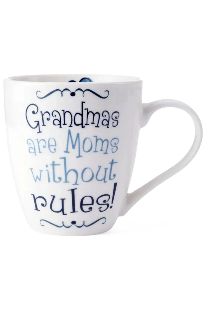 Pfaltzgraff “Grandmas Are Moms Without Rules” 18oz Mug