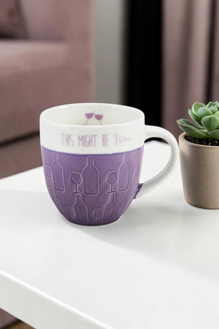 Pfaltzgraff “This Might Be Wine” 20oz Porcelain Mug