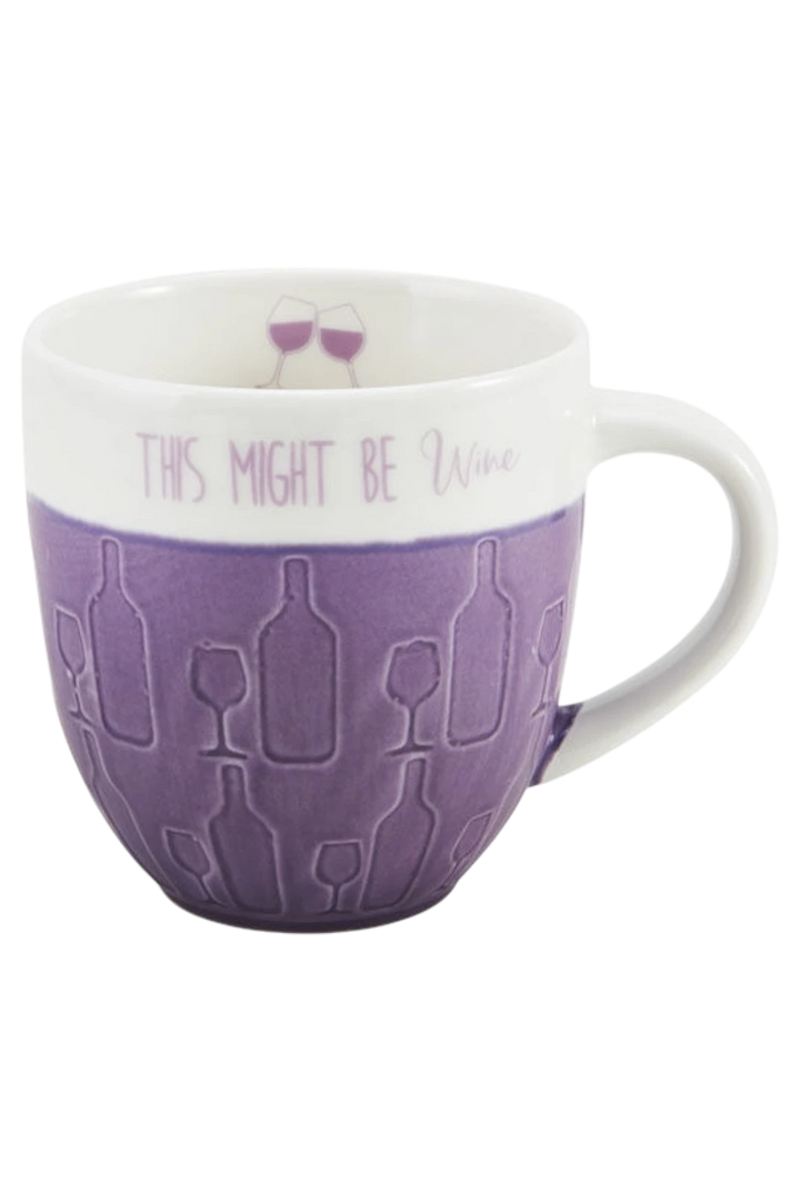Pfaltzgraff “This Might Be Wine” 20oz Porcelain Mug