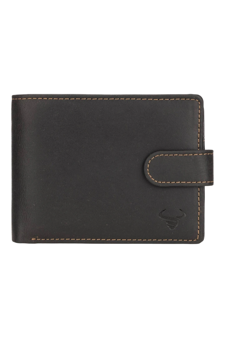 Minori Leather Phoenix Leather Men's Clip Bifold Wallet – Brown