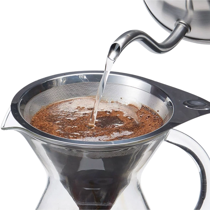 Aerolatte Pour Over Coffee Brewer with Stainless Steel Microfilter – 12 oz (350 ml)