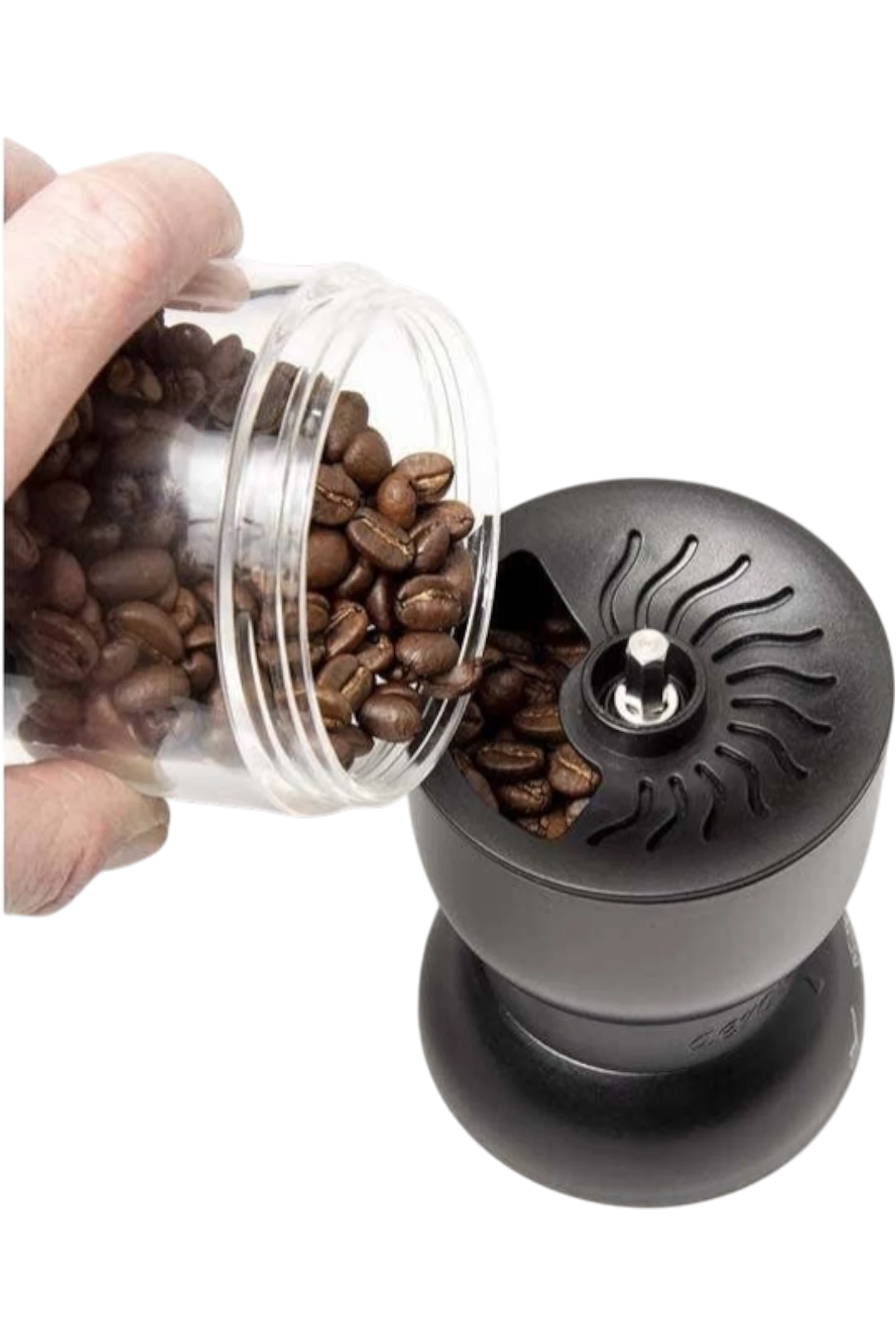 Aerolatte Precision Burr Coffee Grinder – Manual Ceramic Burr