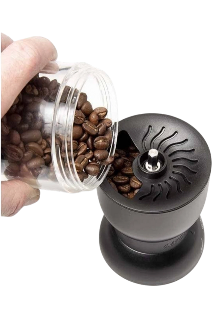 Aerolatte Precision Burr Coffee Grinder – Manual Ceramic Burr