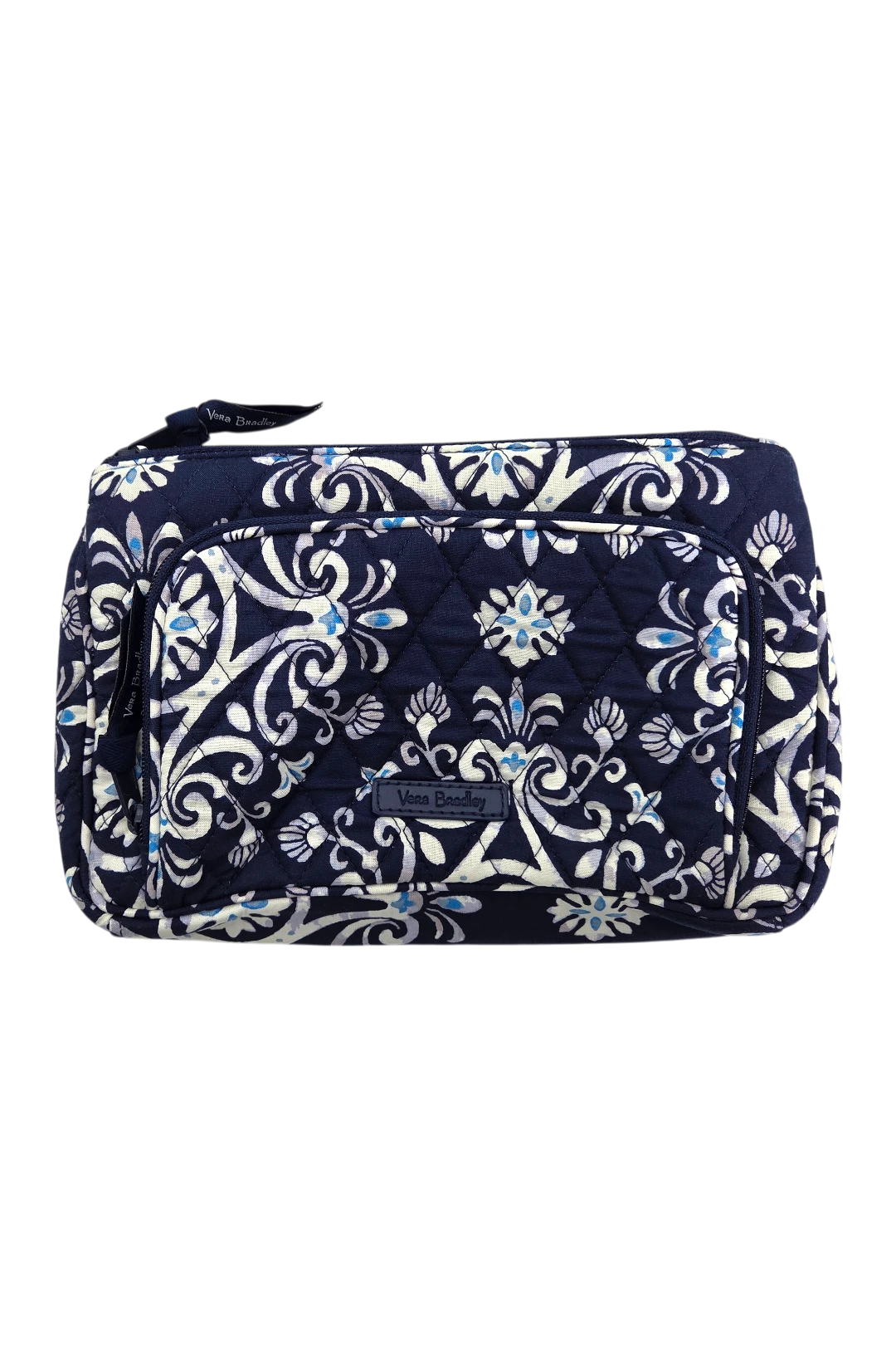 Vera Bradley RFID Little Hipster – Steel Blue Medallion