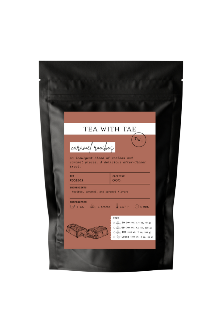 Caramel Rooibos Tea Pouch