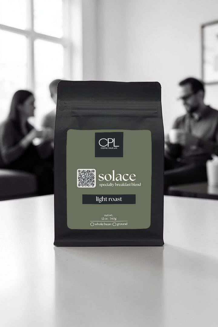 Solace – Light Roast Breakfast Blend | Coffee Pour Life