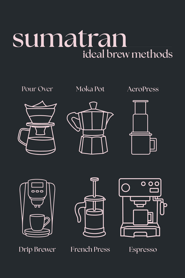 Sumatran Dark Roast Coffee – Single Origin | Coffee Pour Life