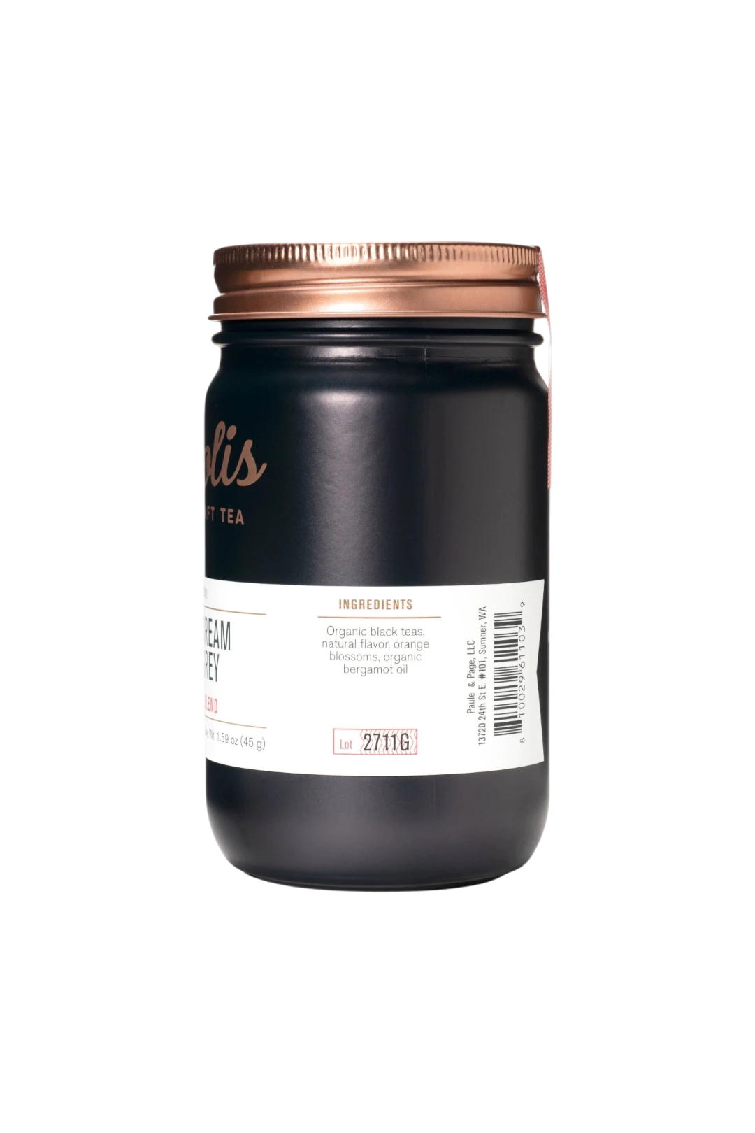Sweet Cream Earl Grey Tea - Loose Leaf | 3.6 oz