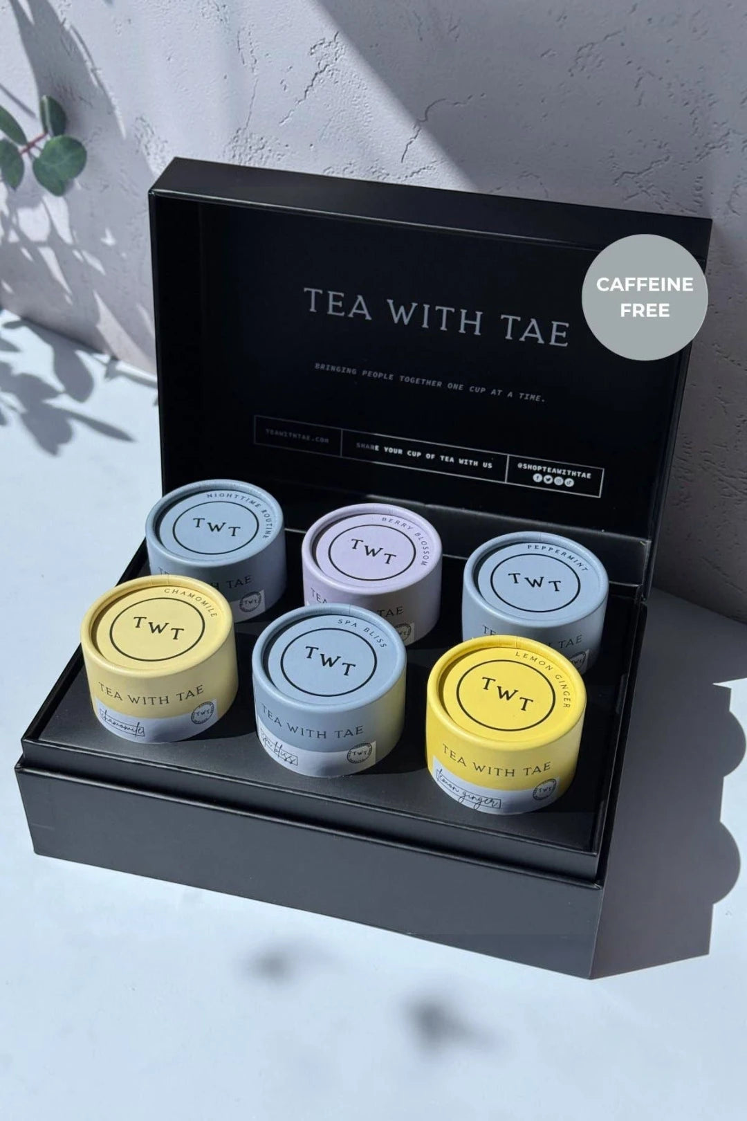 Tea Bento Box – Caffeine-Free Collection Gift Set