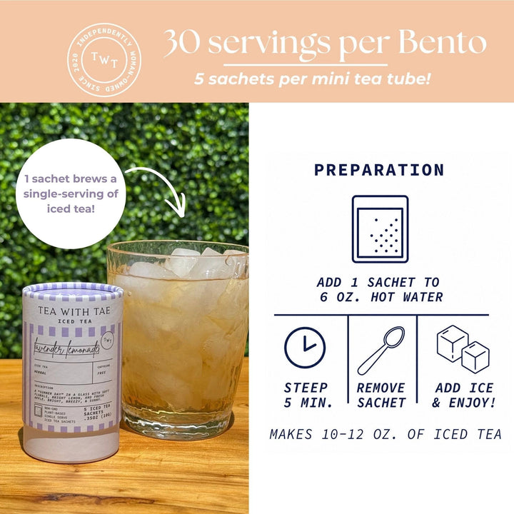 Tea Bento Box – Iced Tea Collection Gift Set