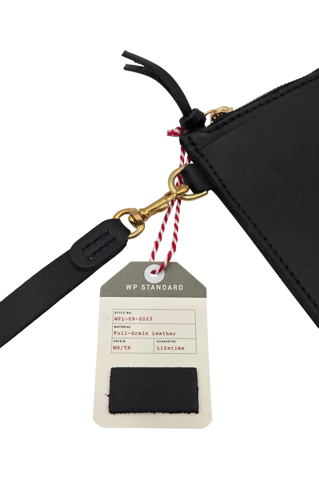 WP Standard Full-Grain Leather Wristlet