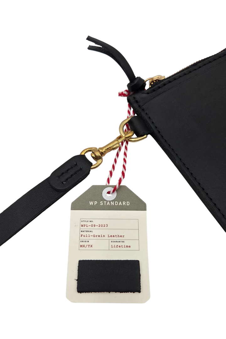 WP Standard Full-Grain Leather Wristlet