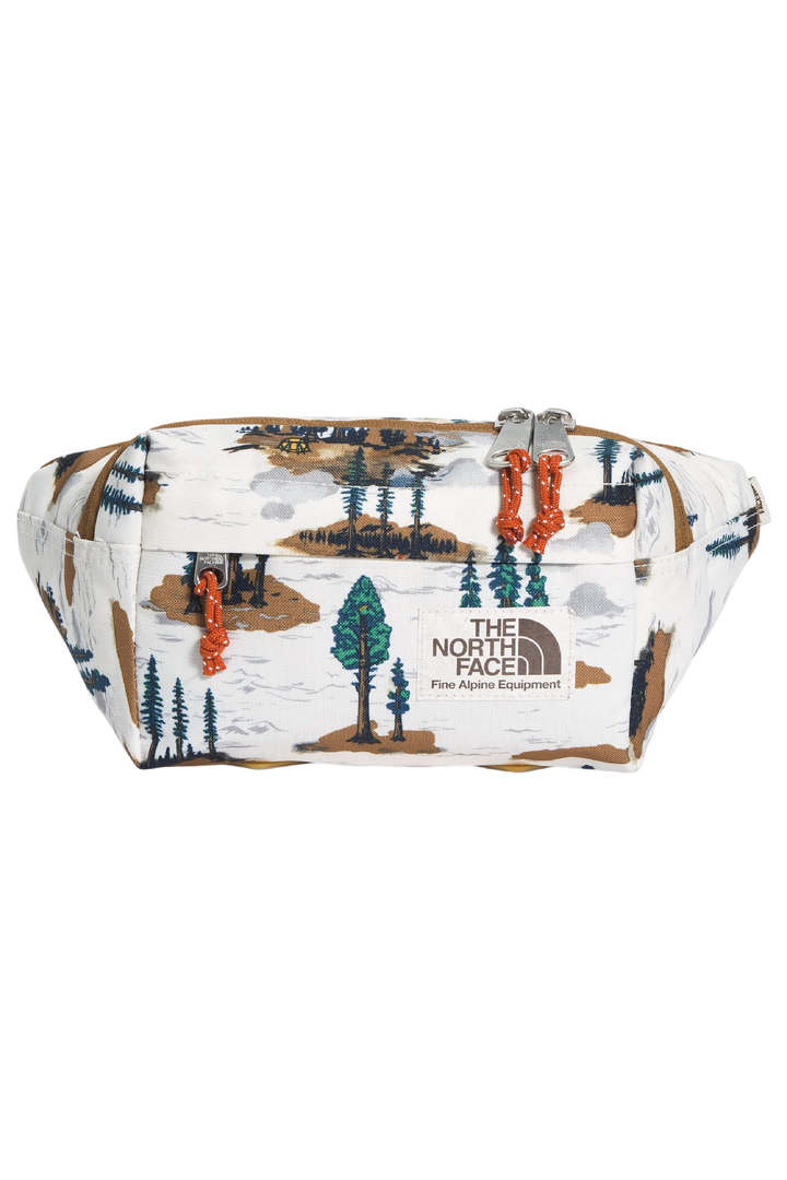 The North Face Berkeley Lumbar Waist Pack - Gardenia White/Camping Scenic Print