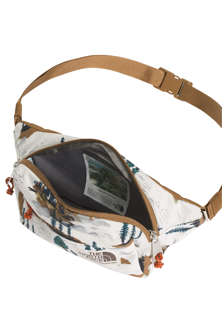 The North Face Berkeley Lumbar Waist Pack - Gardenia White/Camping Scenic Print