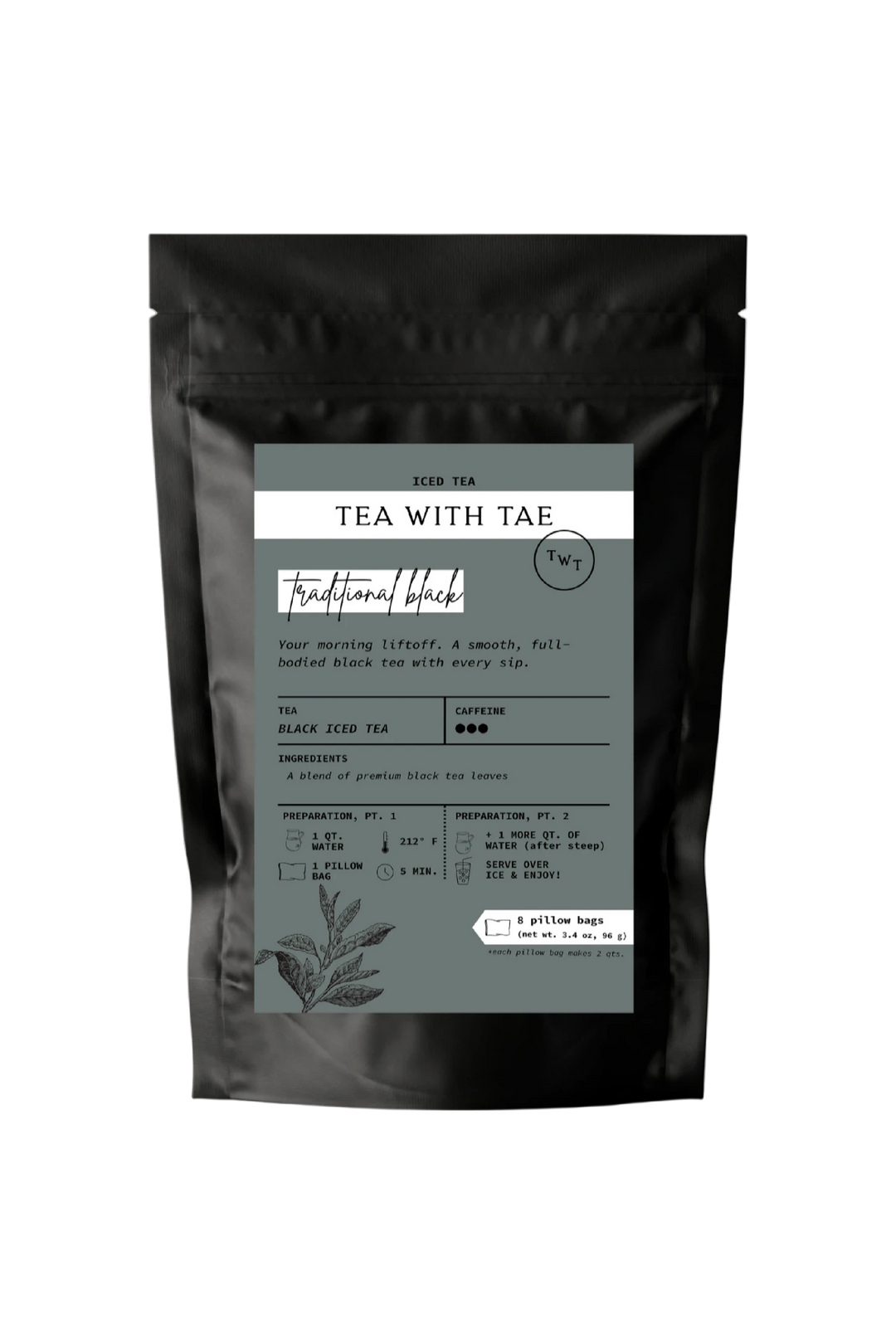 Traditional Black Iced Tea Pouch
