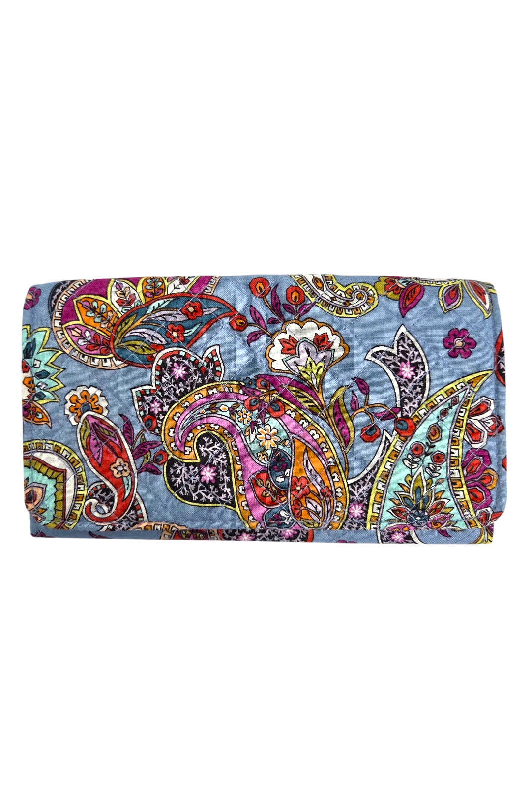Vera Bradley Trifold Clutch Wallet – Provence Paisley
