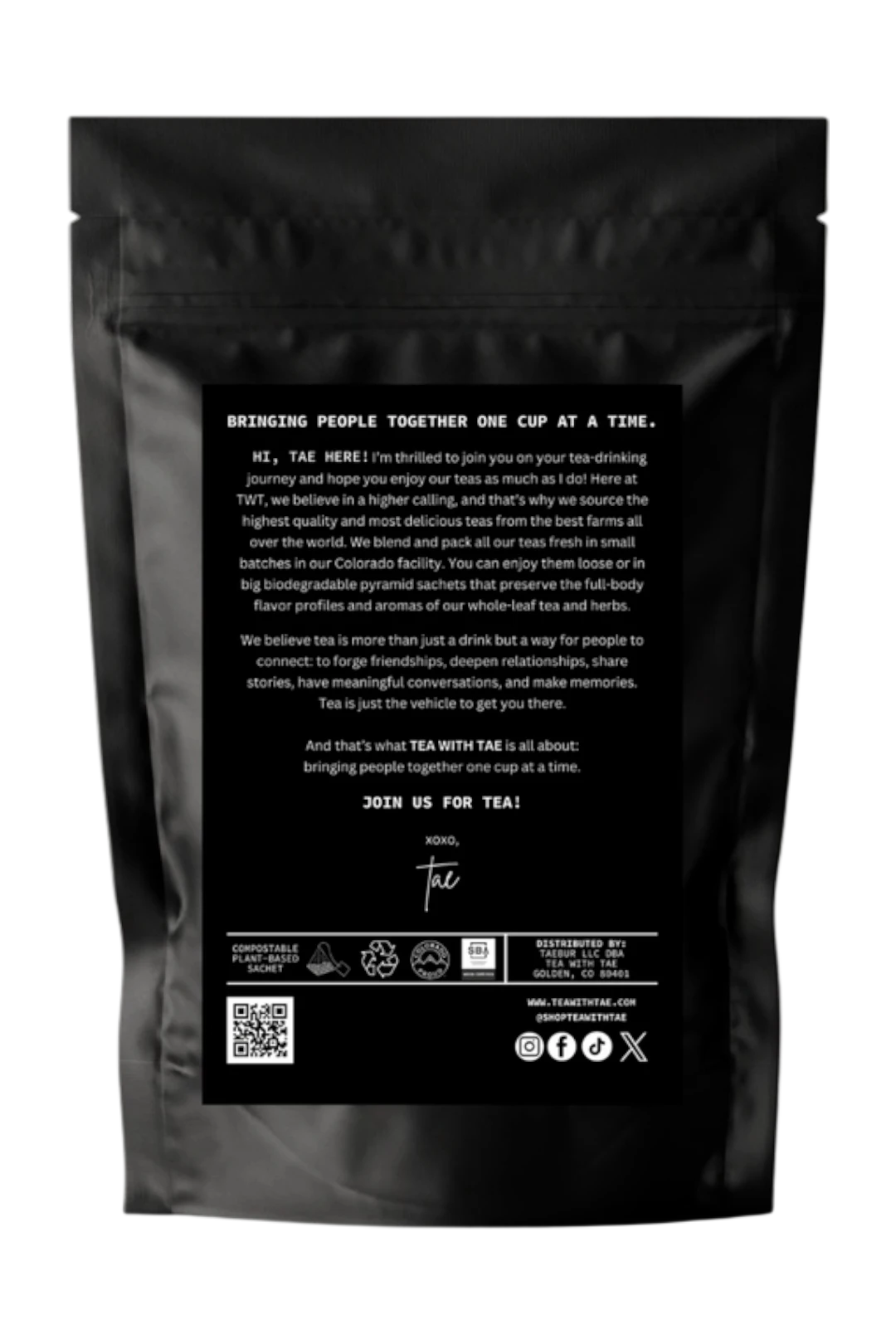 Turmeric Ginger Tea Pouch