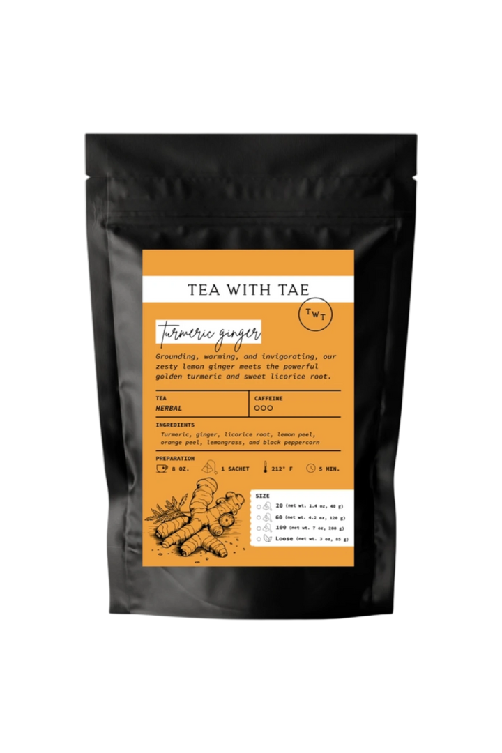 Turmeric Ginger Tea Pouch