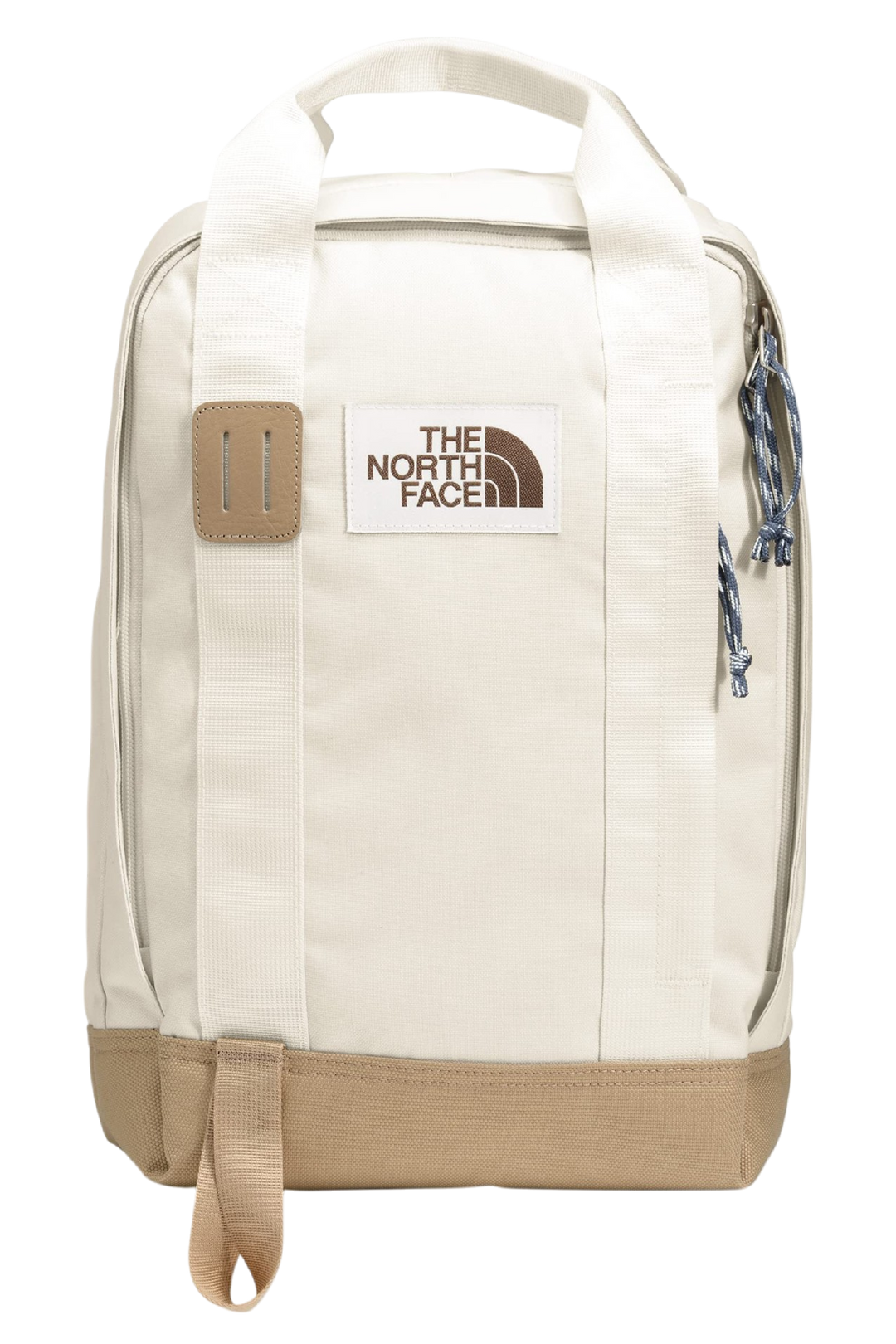 The North Face Tote Pack – Vintage White/Dark Heather Convertible Backpack & Tote