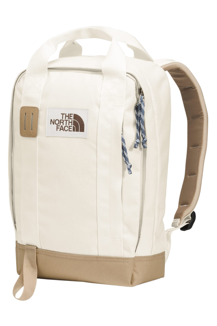 The North Face Tote Pack – Vintage White/Dark Heather Convertible Backpack & Tote