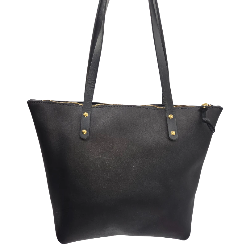 Urban Southern Urban Zipper Tote - Full-Grain Leather | Handcrafted in the USA