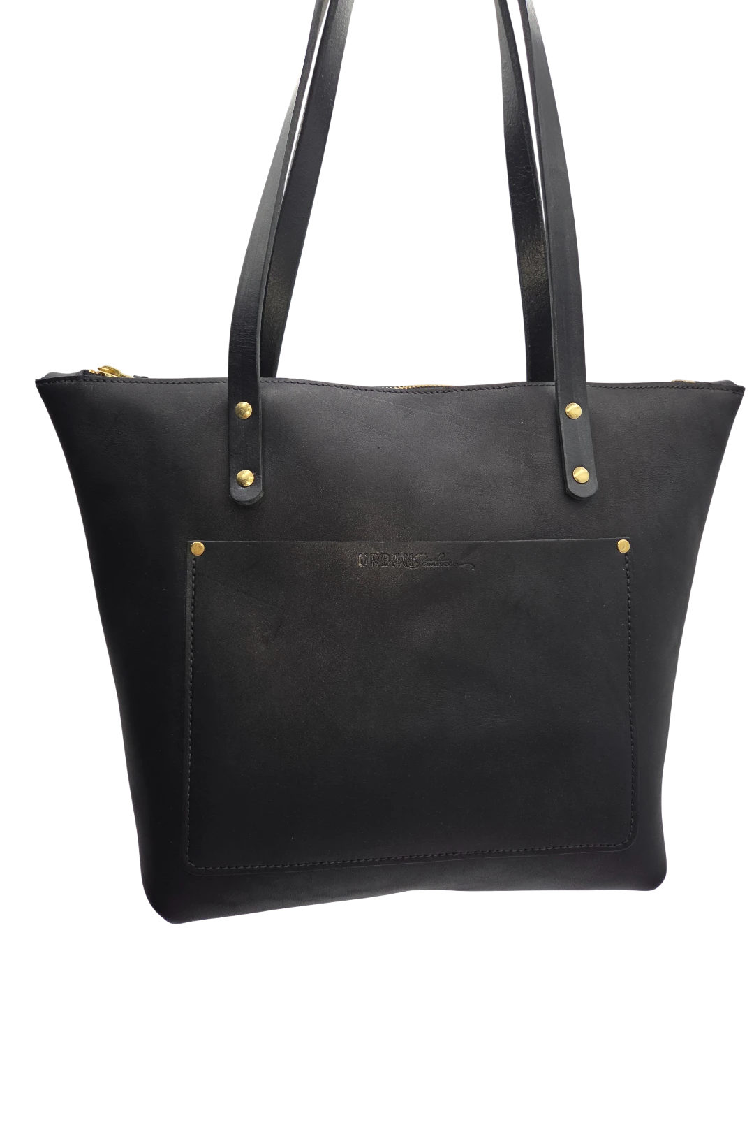 Urban Southern Urban Zipper Tote - Full-Grain Leather | Handcrafted in the USA