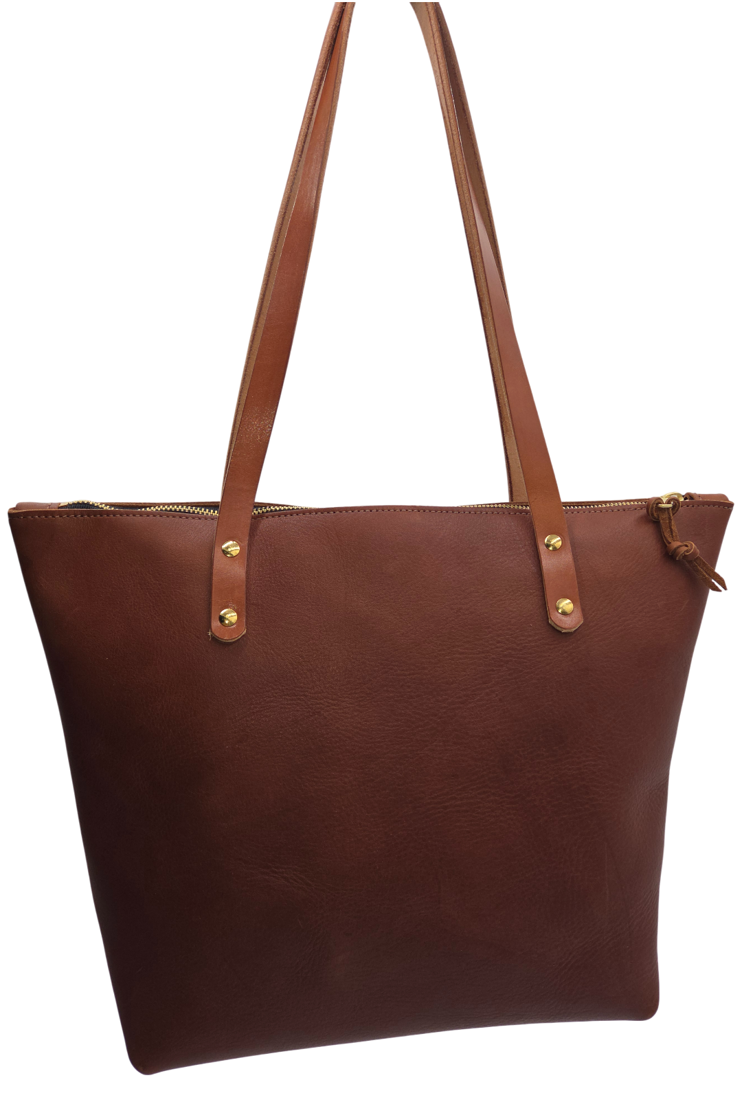 Urban Southern Urban Zipper Tote - Full-Grain Leather | Handcrafted in the USA